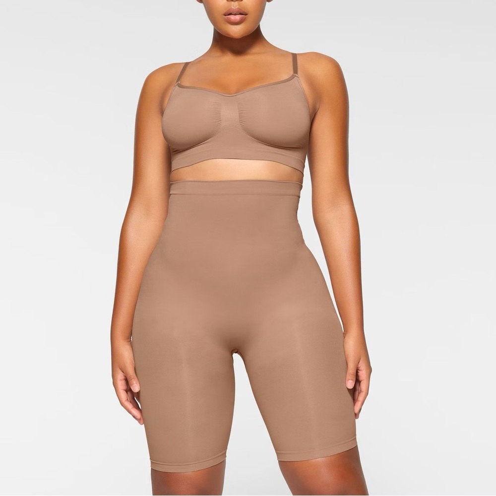 SKIMS Everyday Sculpt Shorts Sienna 4X plus size shape-wear compression NWT